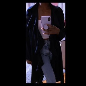 Forever21 blue light trench jacket size small